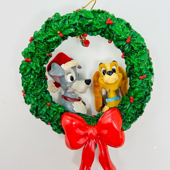 Disney Lady and the Tramp Ceramic Ornament - Picture 8 of 12